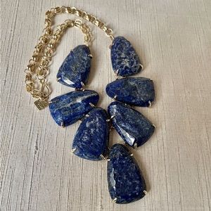Kendra Scott Raw Cut Lapis Harlow